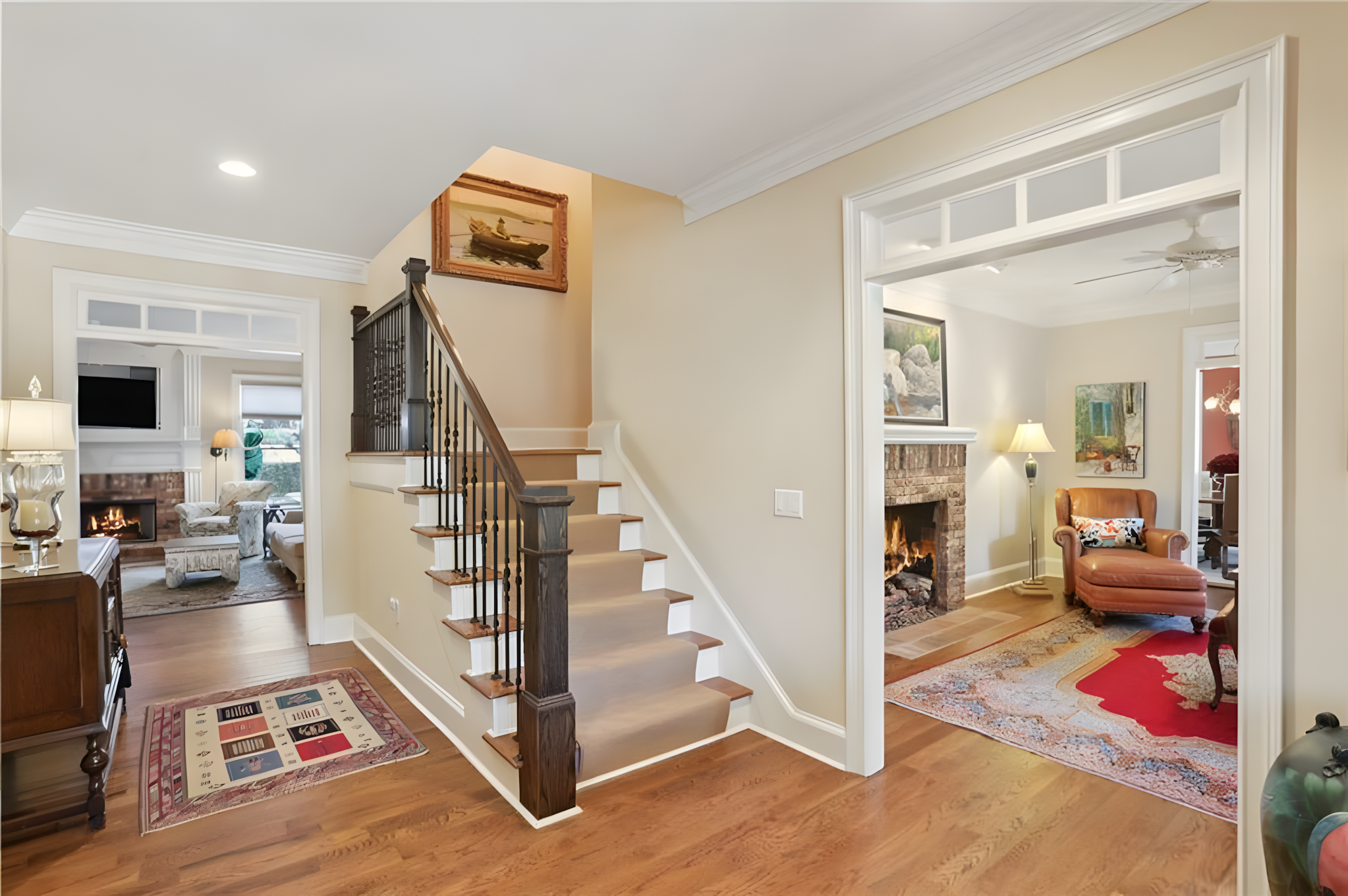 front entryway staircase