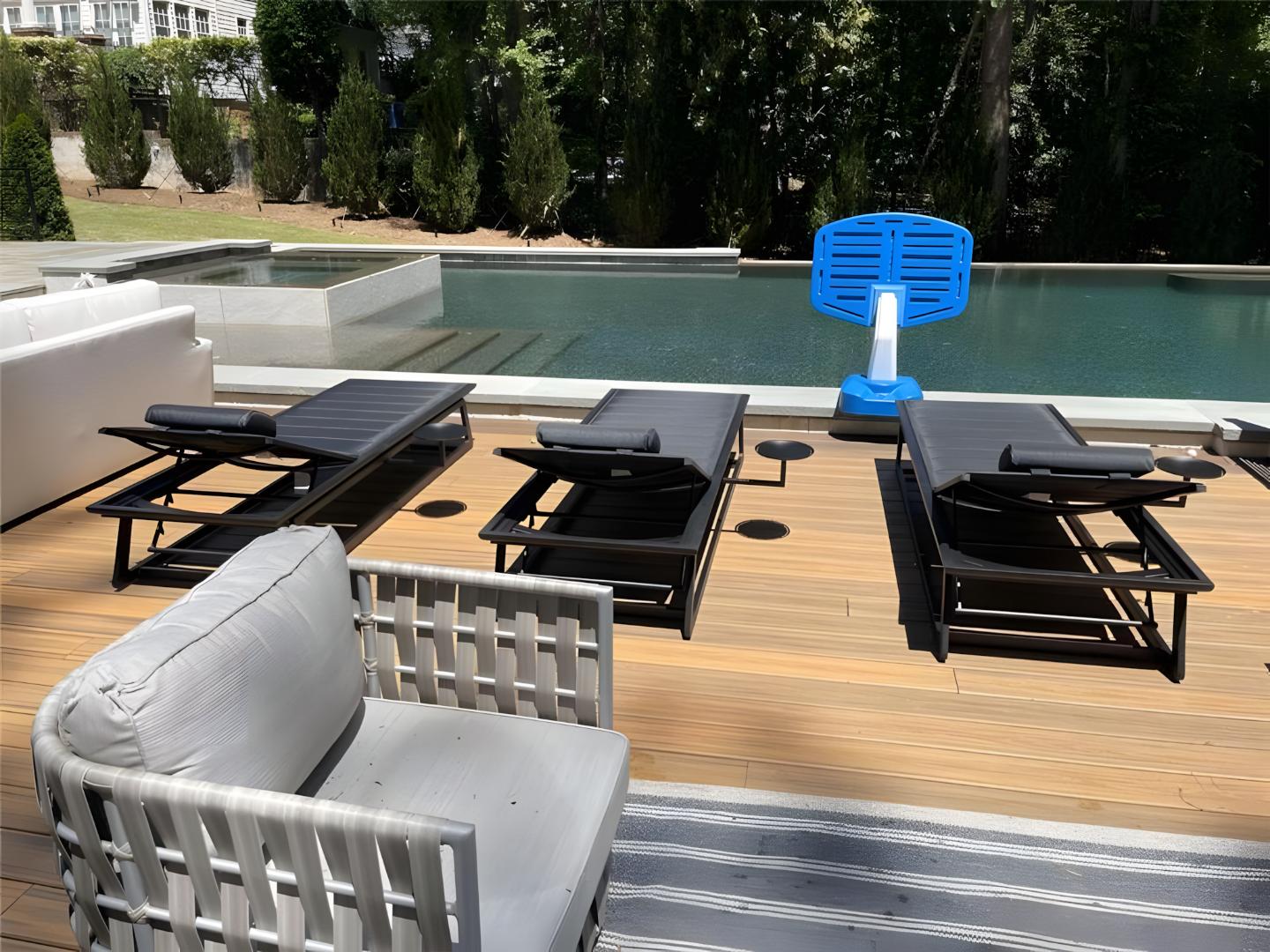 pool deck