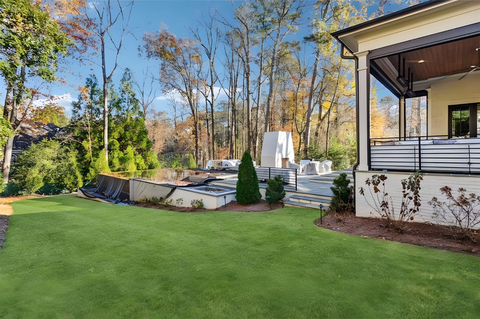 rear pool patio