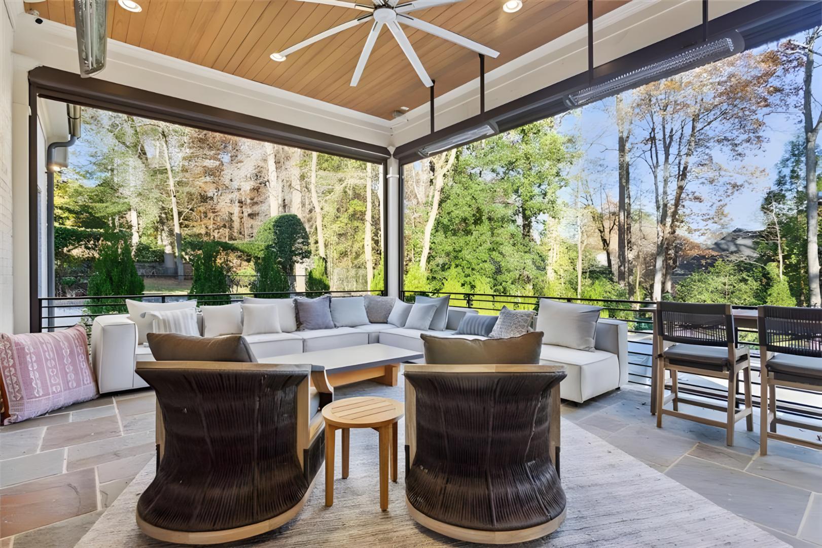 screened patio