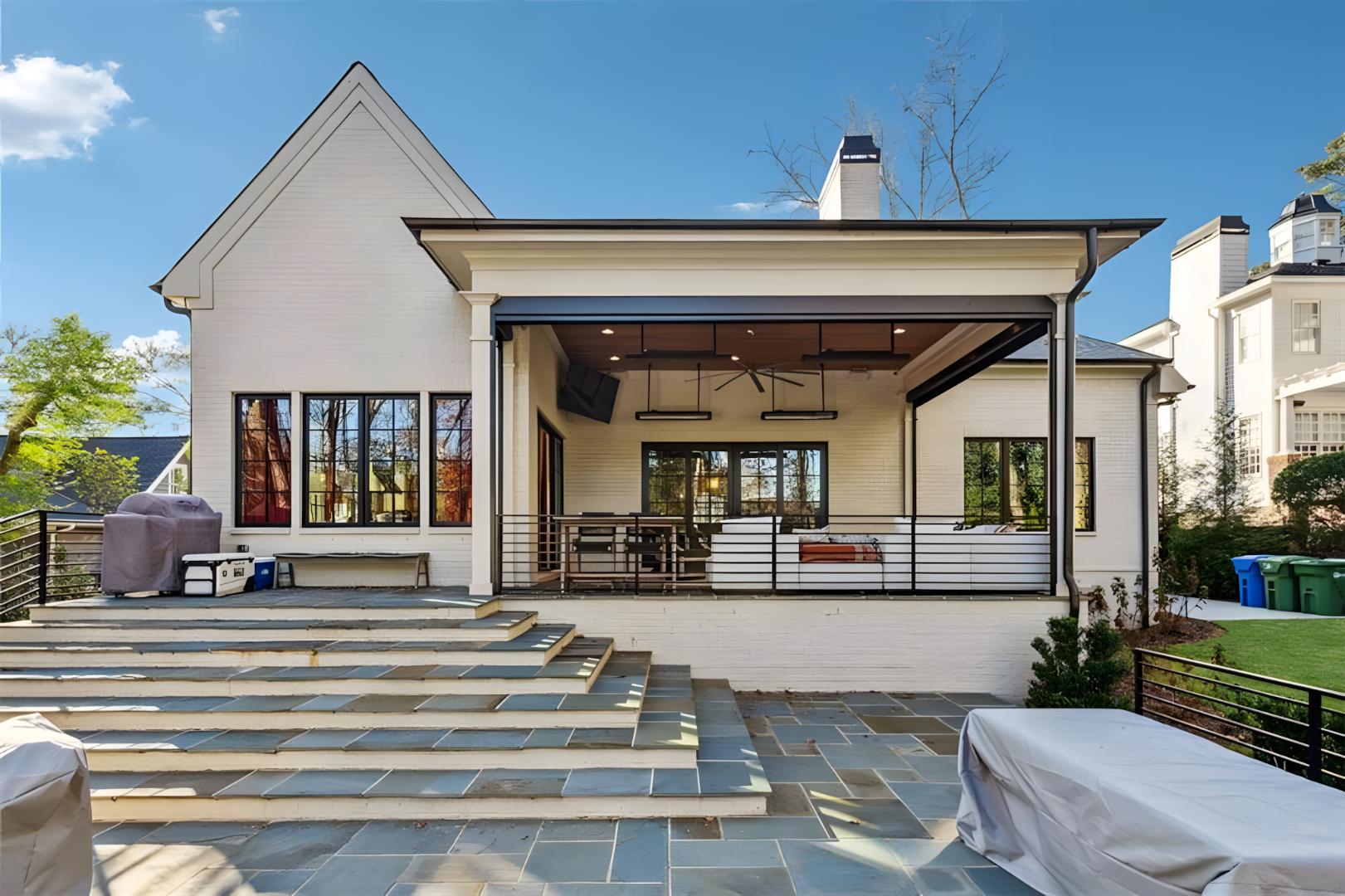 rear patio elevation